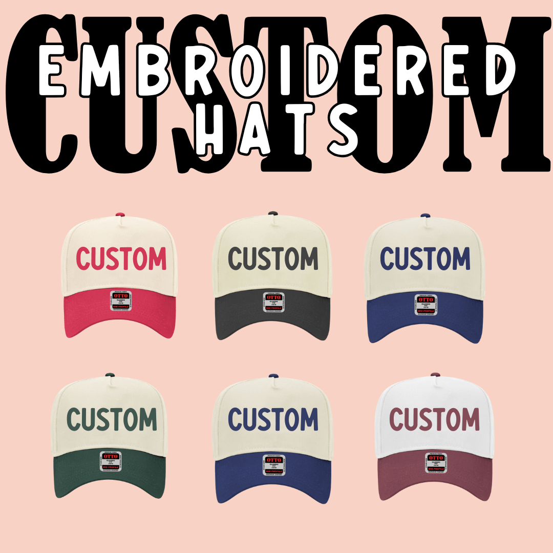 Custom Embroidered - Trucker Hat