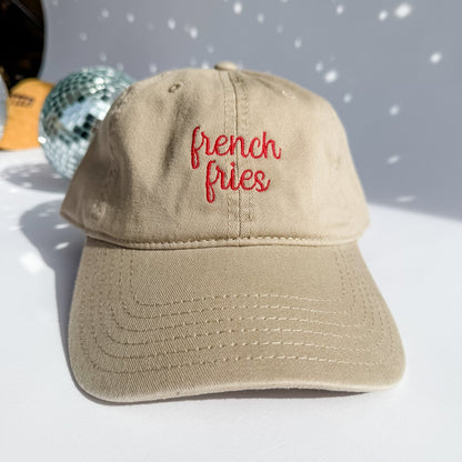 french fries - Dad Hat