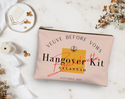 bachelorette gifts, bachelorette party, bachlorette party, champagne bach, charleston bach, hangover kit, last rendez veuve, matching custom party favors, vegas bach, veuve before vows, welcome bag, wine bachelorette