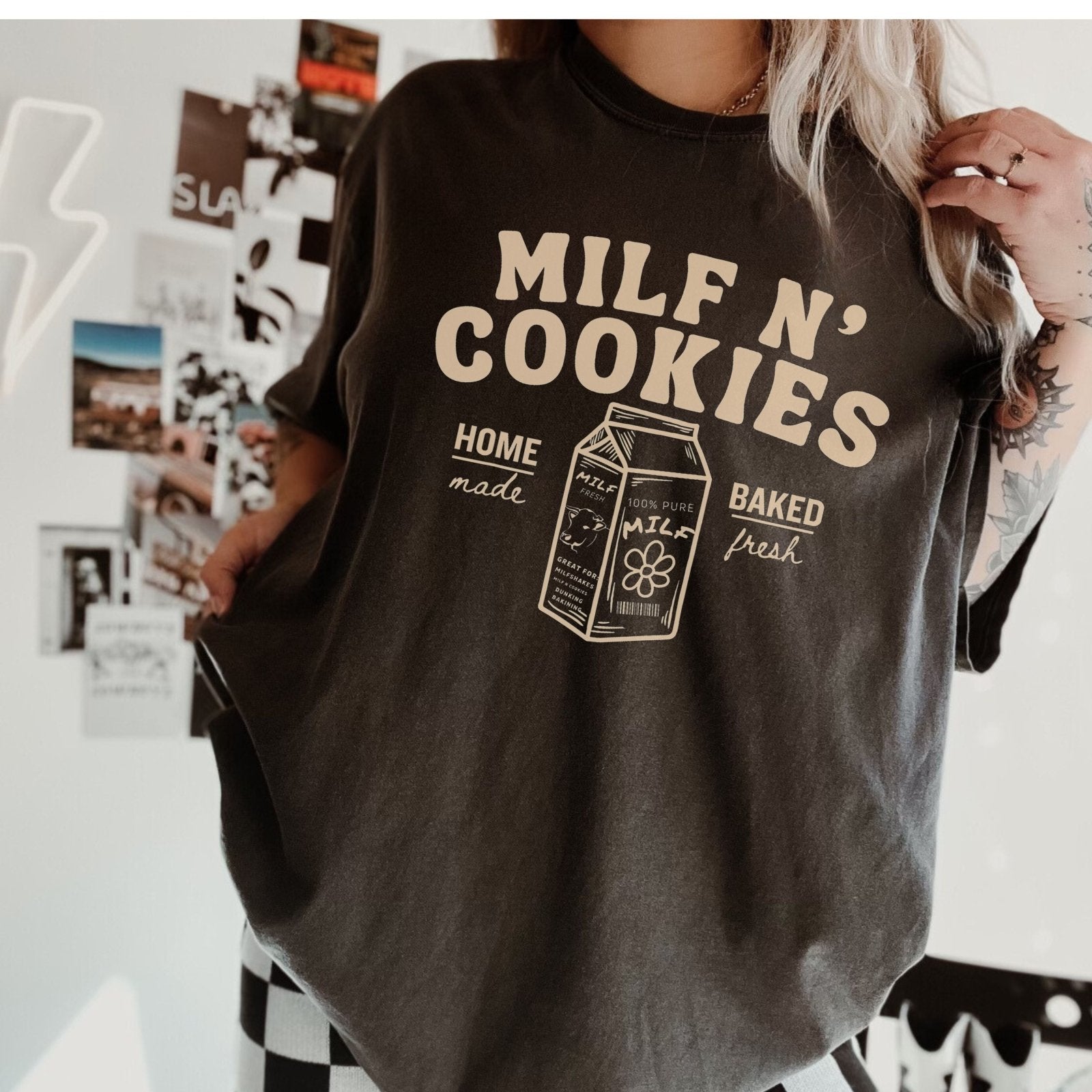 Milf N' Cookies | Comfort Tee - Coco & Rho