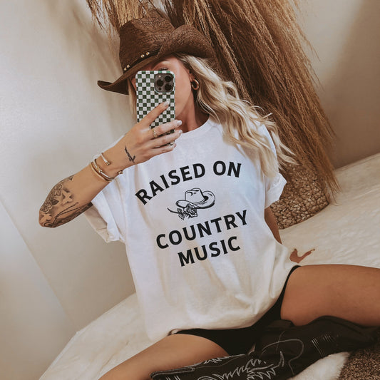 Raised On Country Music Tee - Coco & Rho