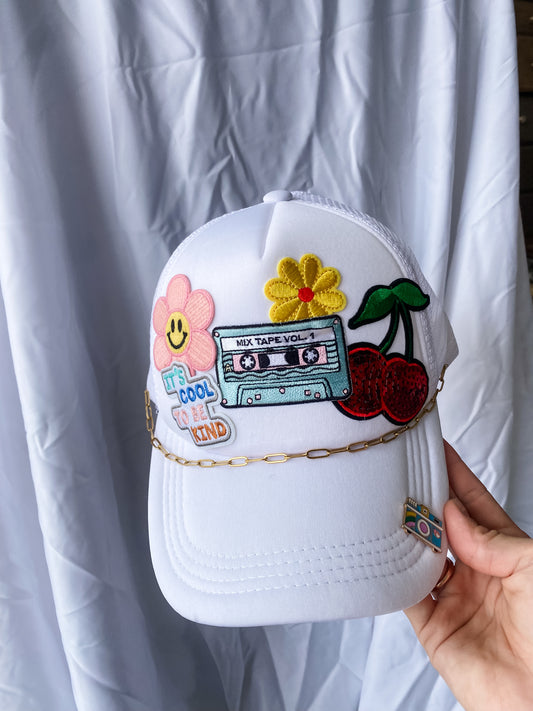 It’s Cool To Be Kind- Trucker Hat White - Coco & Rho