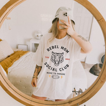 Rebel Mom Social Club | Comfort Tee - Coco & Rho