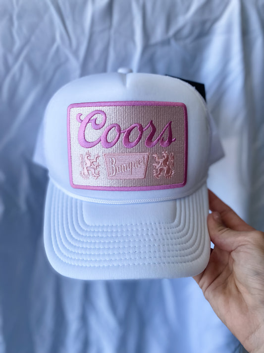 Coors- White Trucker Hat - Coco & Rho