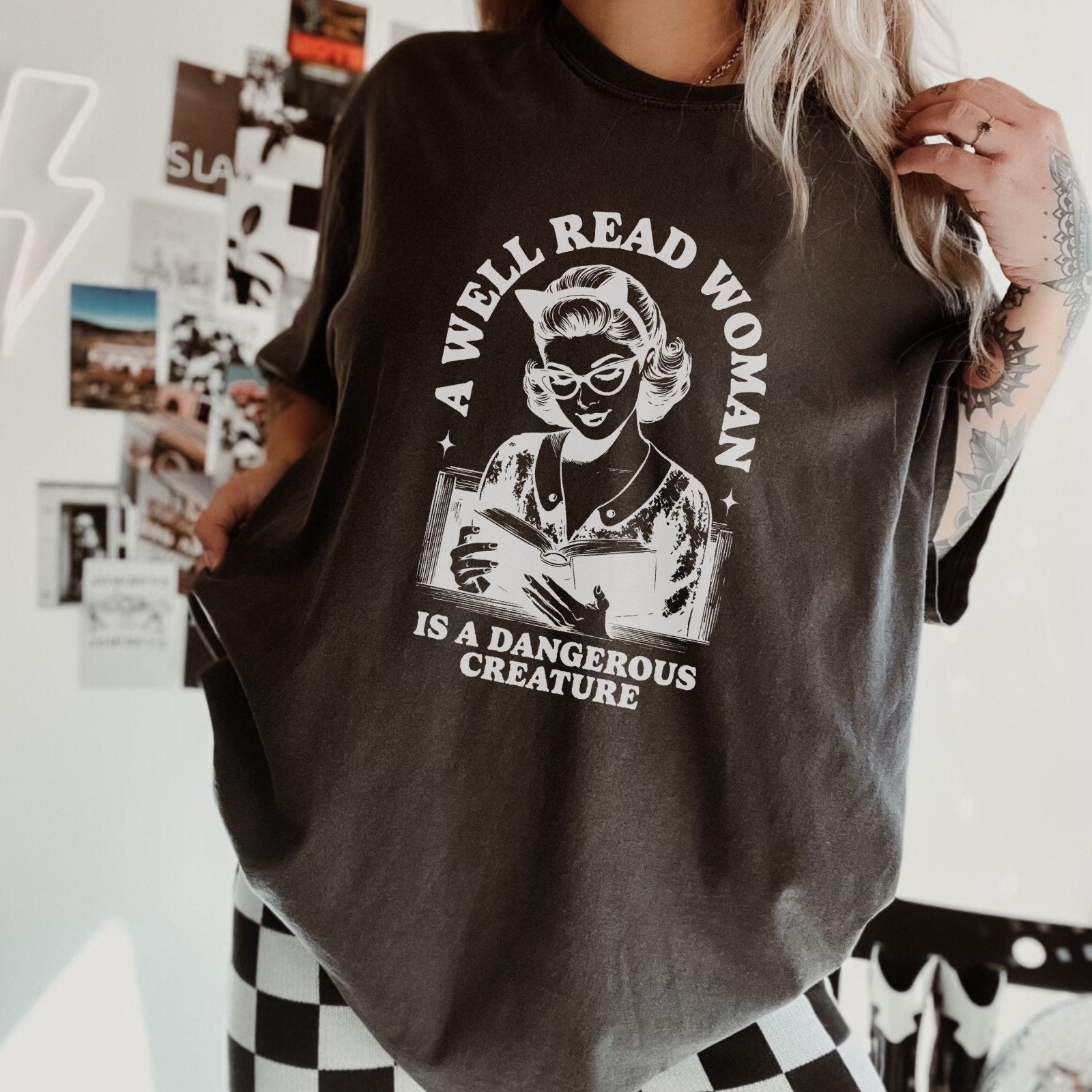 A Well Read Woman Is A Dangerous Creature | Comfort Tee - Coco & Rho