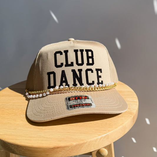 Club Dance - Tan Trucker Hat