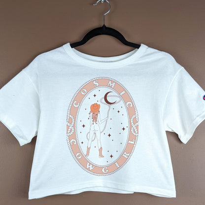 Cosmic Cowgirl | Cropped Tee - Coco & Rho