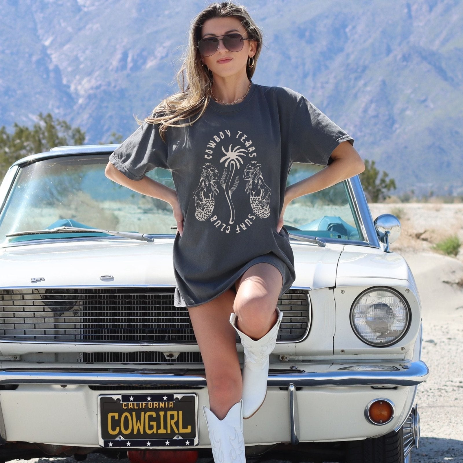 Cowboy Tears Surf Club | Comfort Tee - Coco & Rho