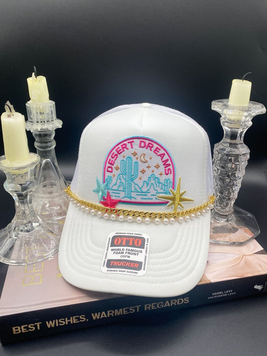 Desert Dreams White- Trucker Hat