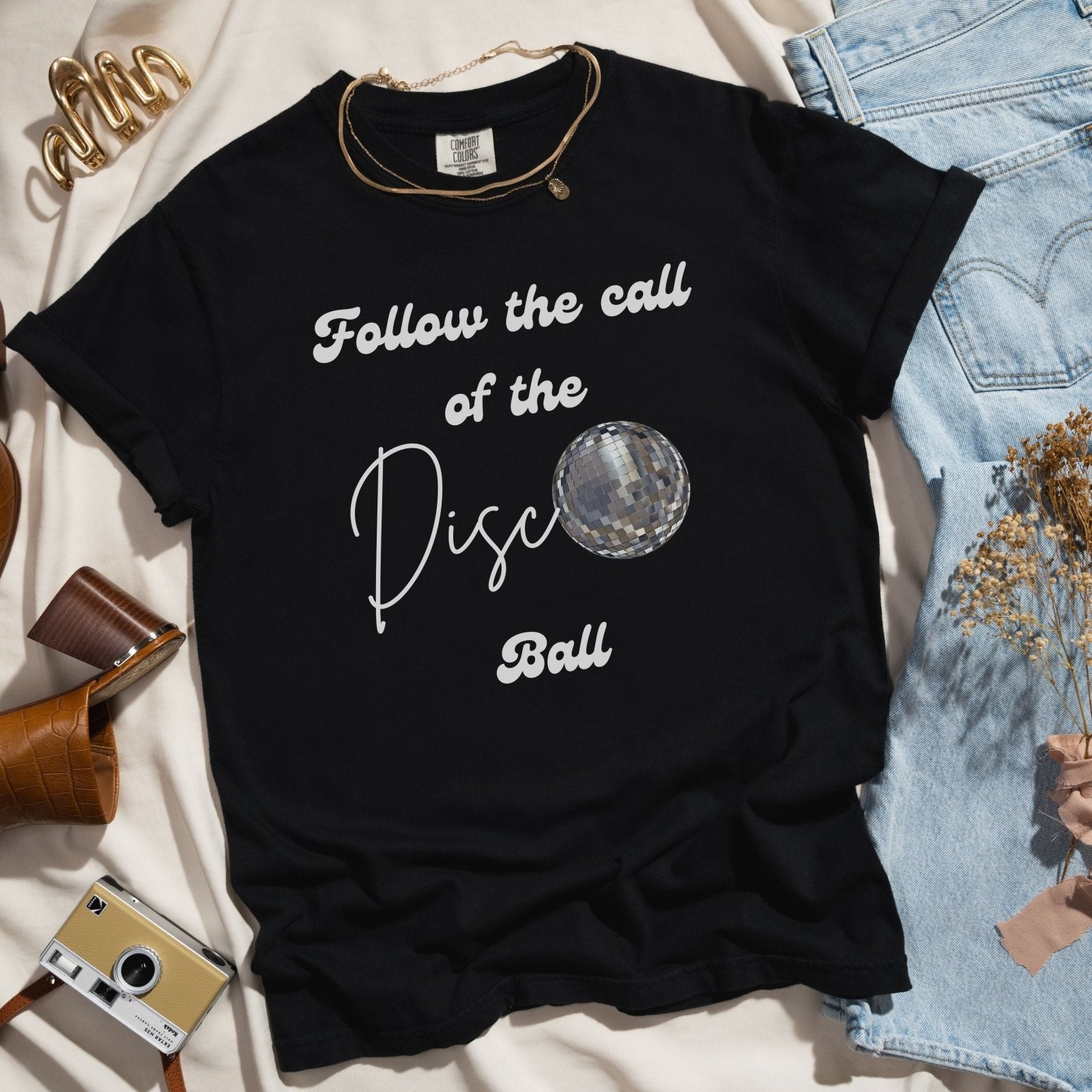 Follow The Call Of The Disco Ball | Comfort Tee - Coco & Rho