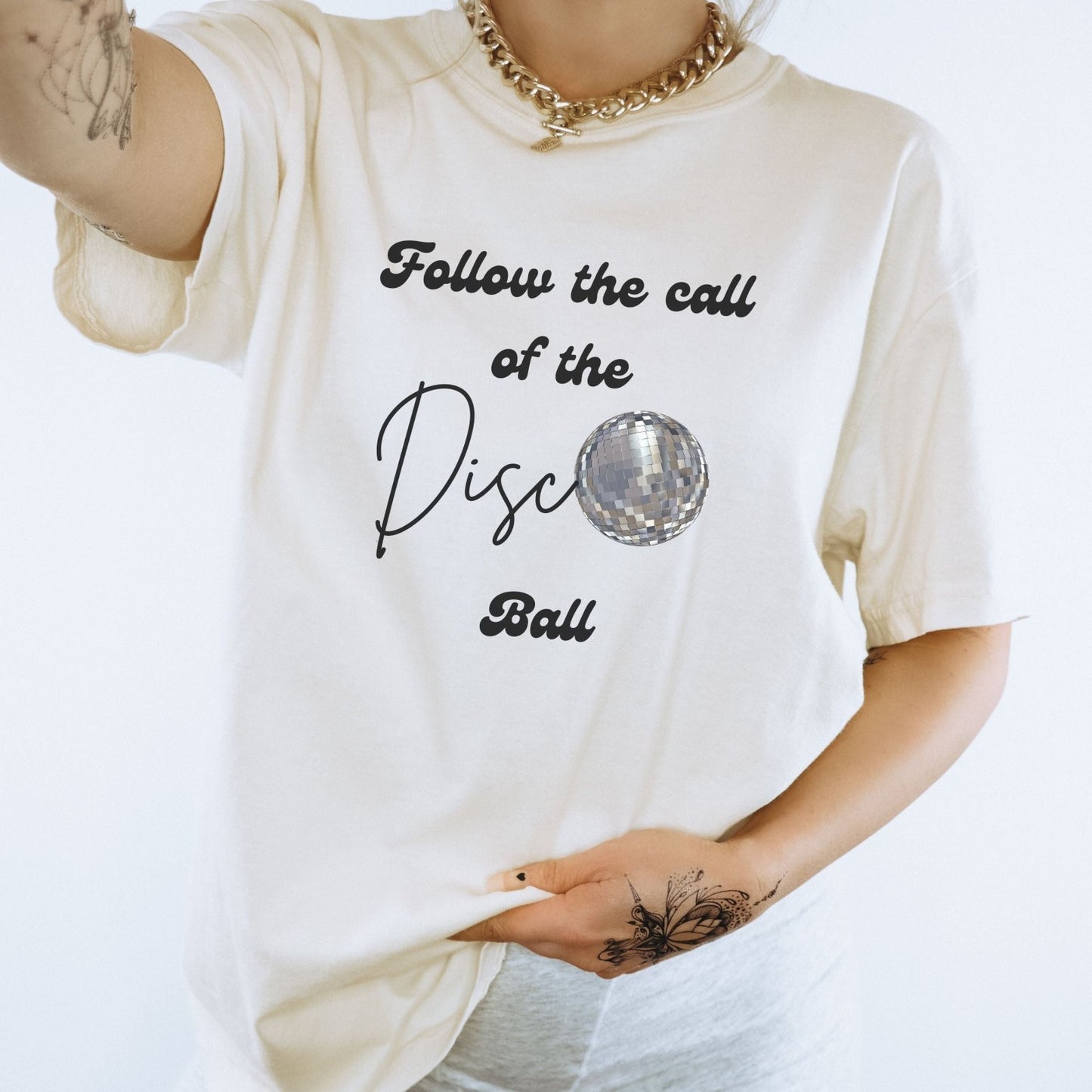 Follow The Call Of The Disco Ball | Comfort Tee - Coco & Rho