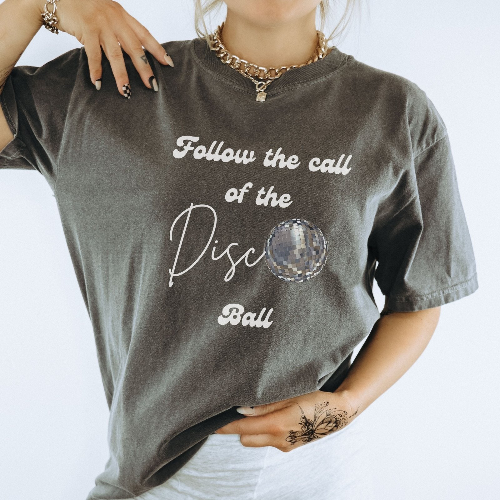 Follow The Call Of The Disco Ball | Comfort Tee - Coco & Rho