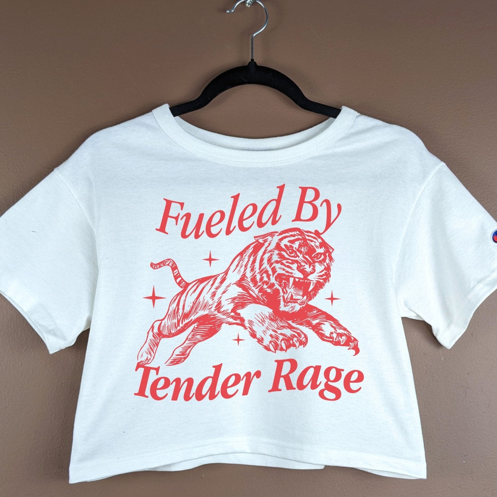 Fueled By Tender Rage | Cropped Tee - Coco & Rho