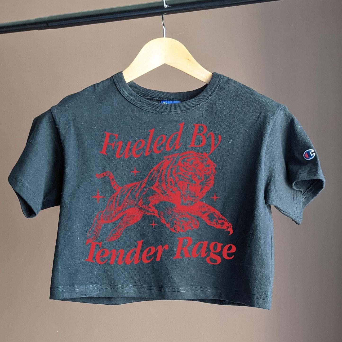 Fueled By Tender Rage | Cropped Tee - Coco & Rho