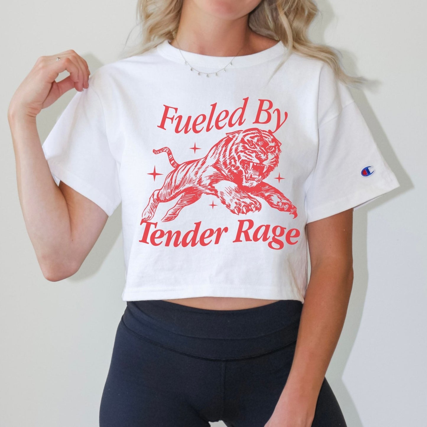 Fueled By Tender Rage | Cropped Tee - Coco & Rho