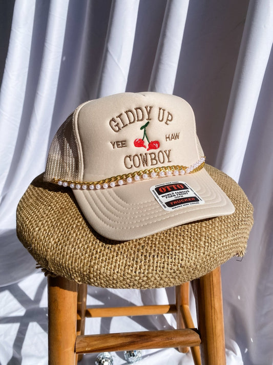 Giddy Up Cowboy - Trucker Hat