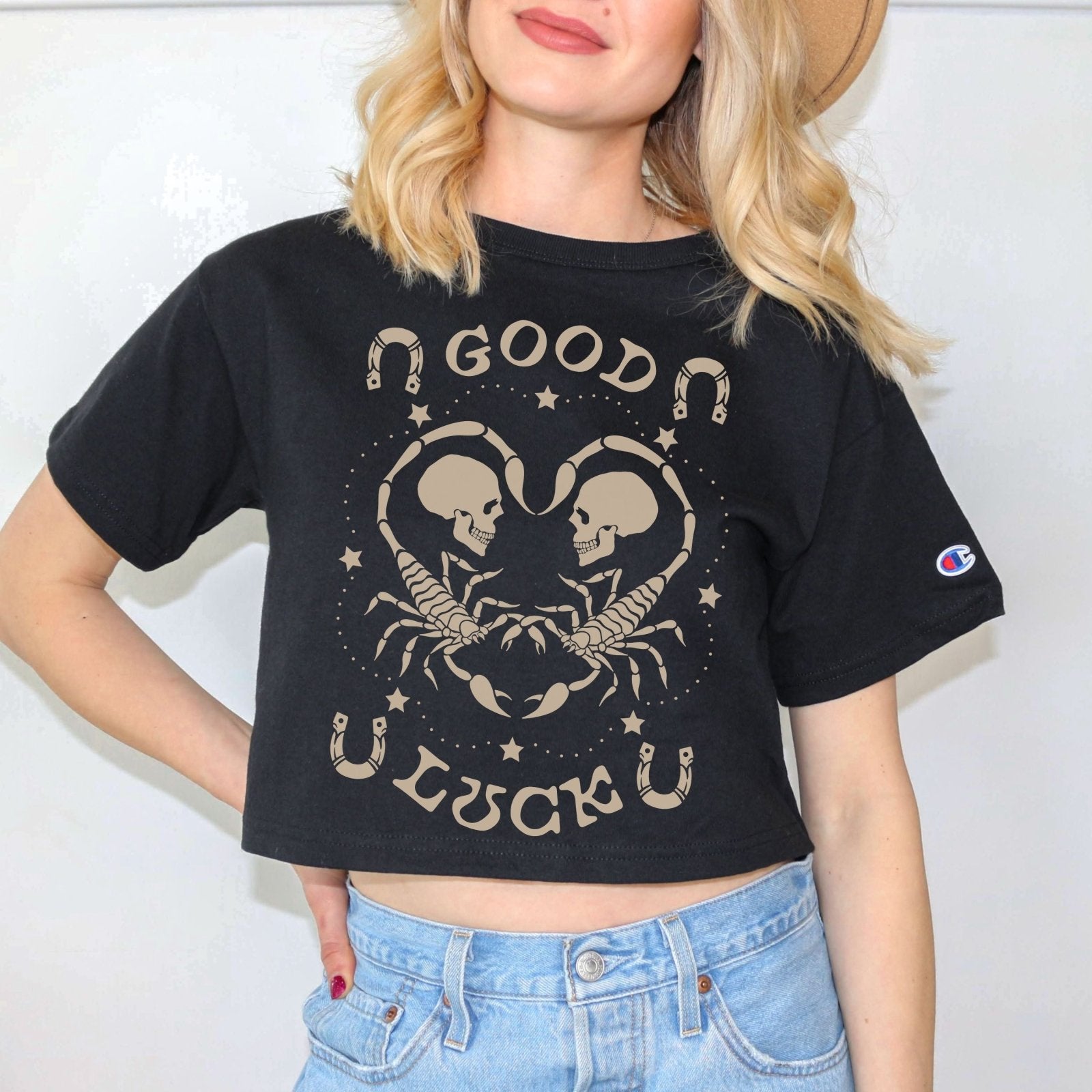 Good Luck | Cropped Tee - Coco & Rho