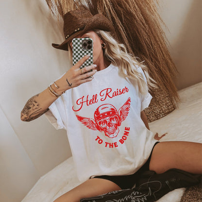 Hell Raiser To The Bone Tee - Coco & Rho