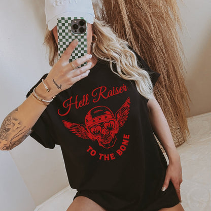 Hell Raiser To The Bone Tee - Coco & Rho