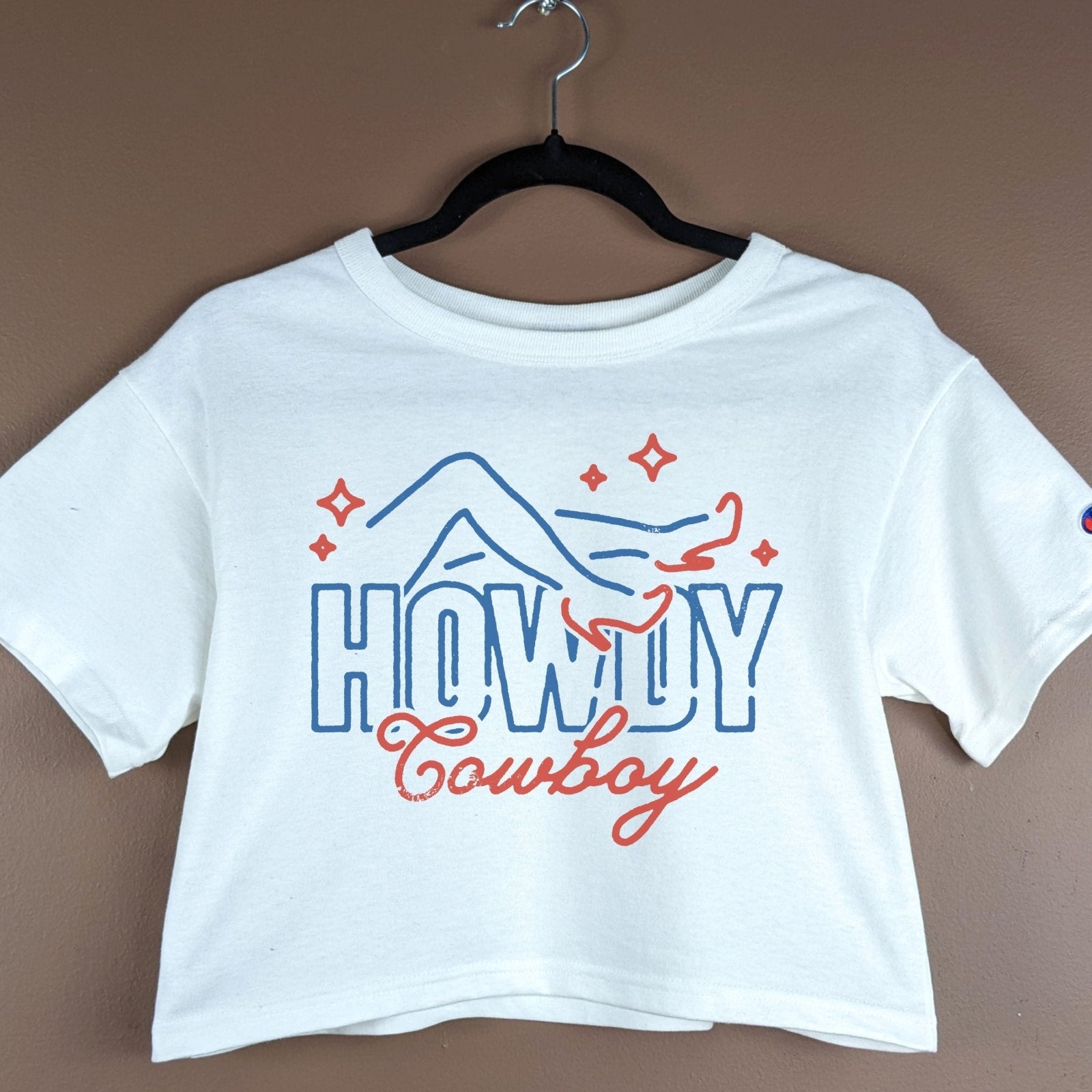 Howdy Cowboy | Cropped Tee - Coco & Rho