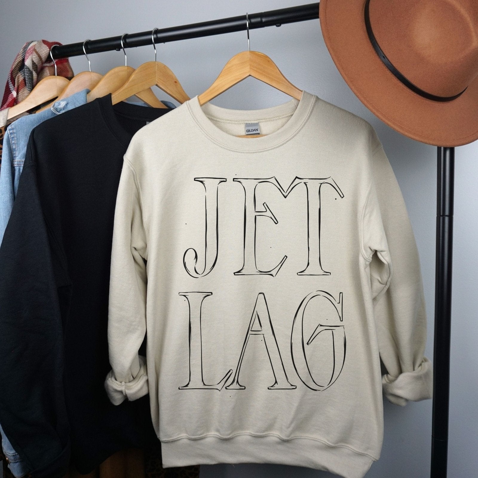 Jet Lag | Crewneck - Coco & Rho