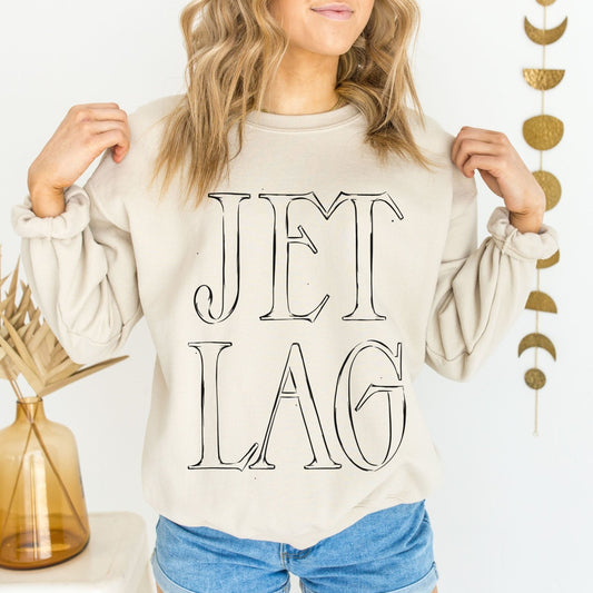 Jet Lag | Crewneck - Coco & Rho