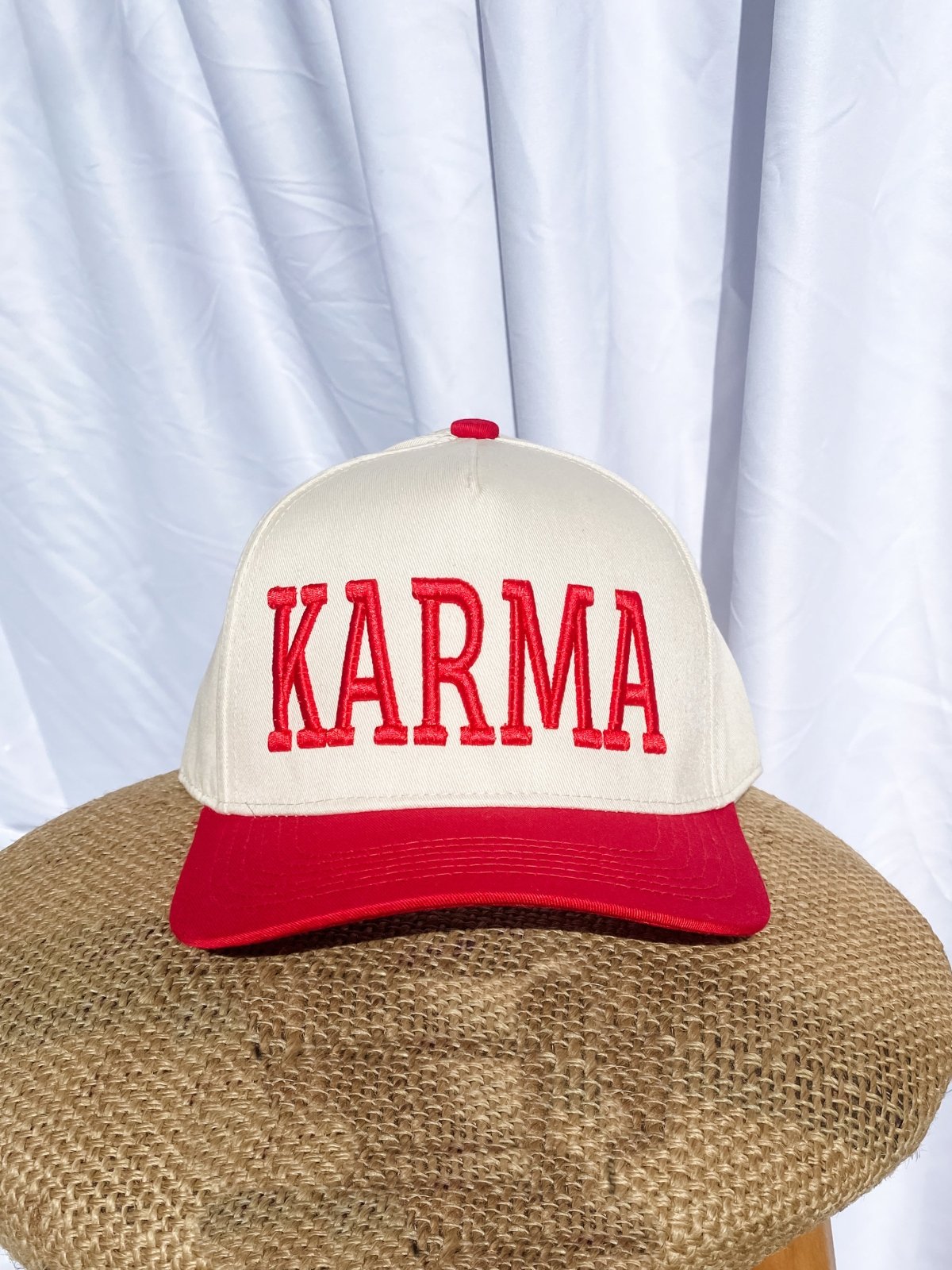 Karma  - Trucker Hat Red