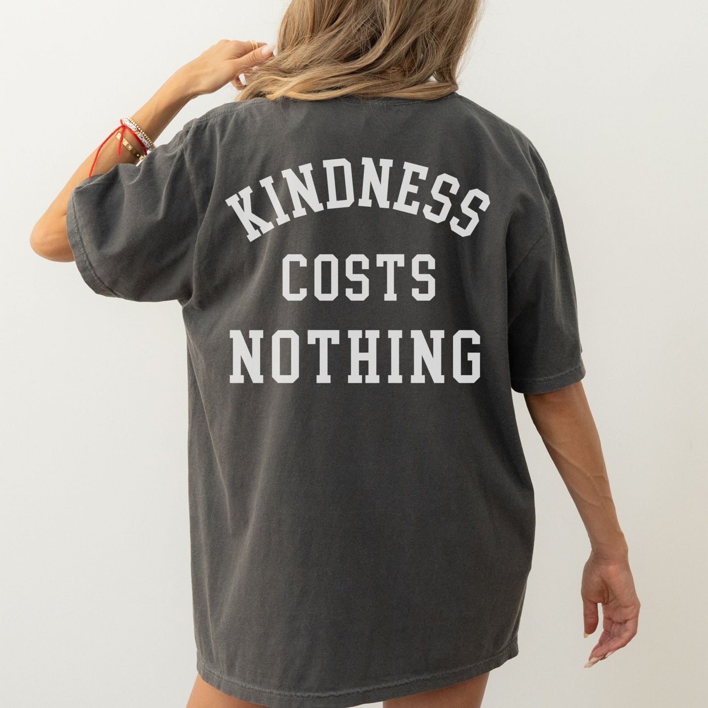 Kindness Costs Nothing Front & Back | Comfort Tee - Coco & Rho