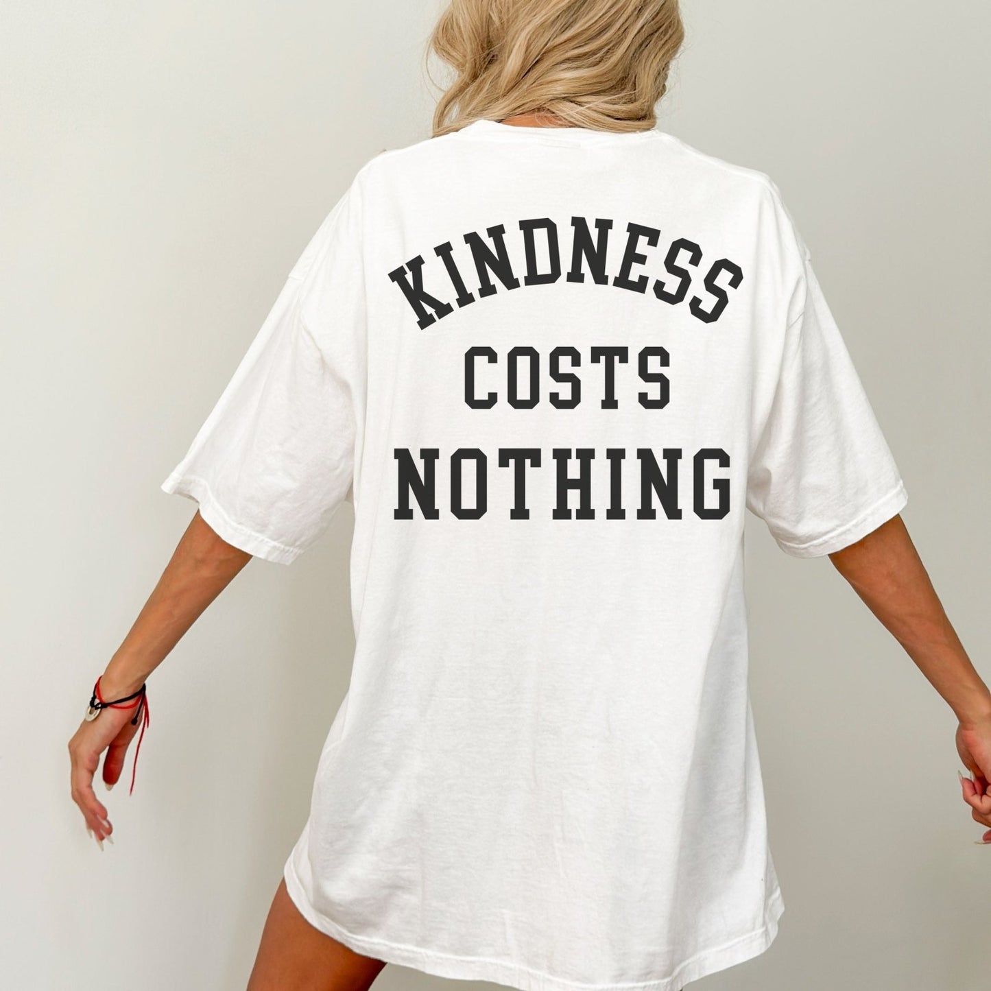 Kindness Costs Nothing Front & Back | Comfort Tee - Coco & Rho