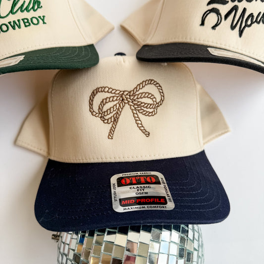 Lasso Rope Bow - Trucker Hat