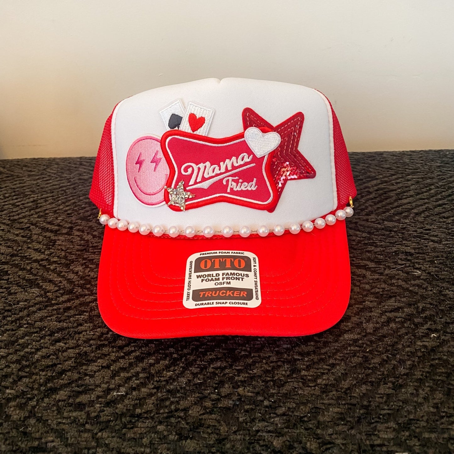 Mama Tried - Trucker Hat Red