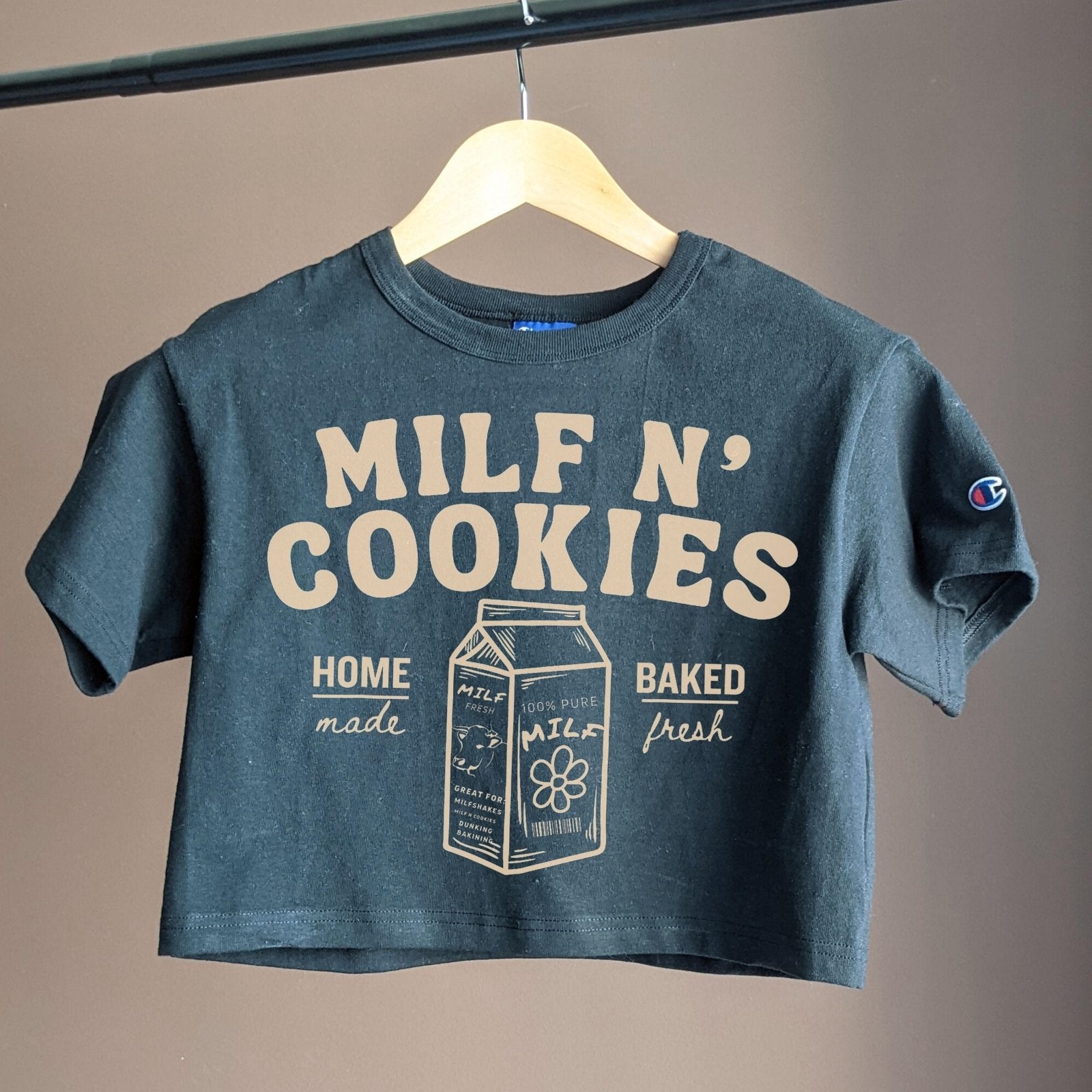 Milf N Cookies | Cropped Tee - Coco & Rho