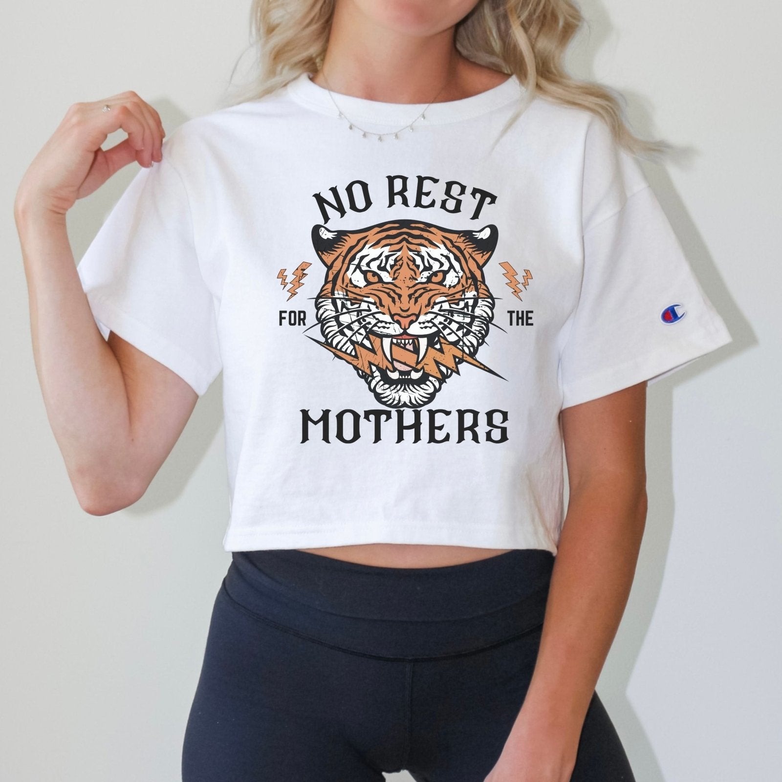 No Rest For The Mothers | Cropped Tee - Coco & Rho