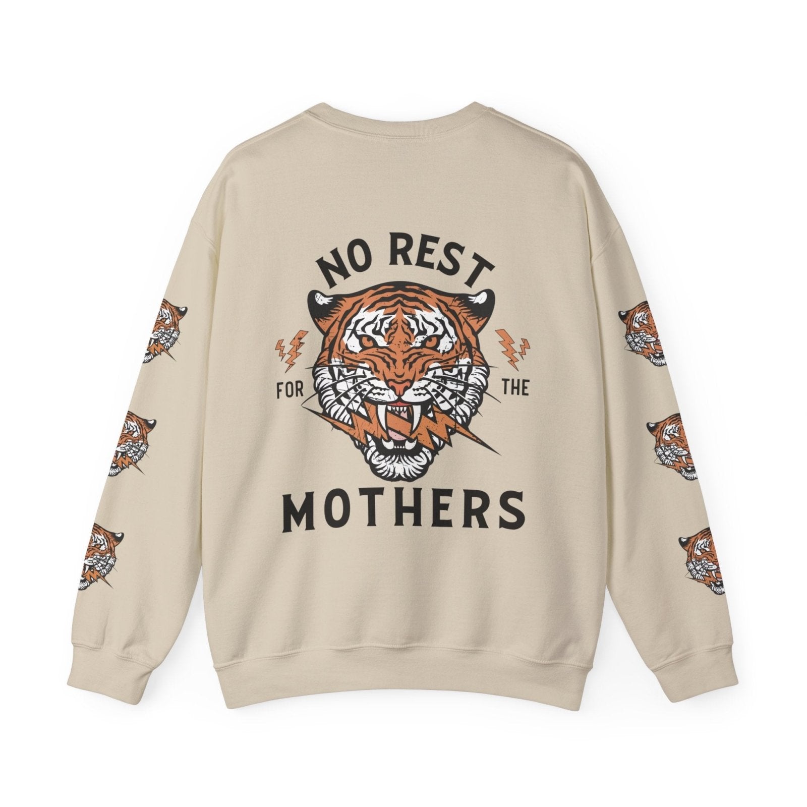 No Rest For The Mothers Front & Back- Crewneck - Coco & Rho