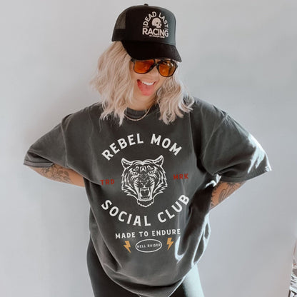 Rebel Mom Social Club | Comfort Tee - Coco & Rho