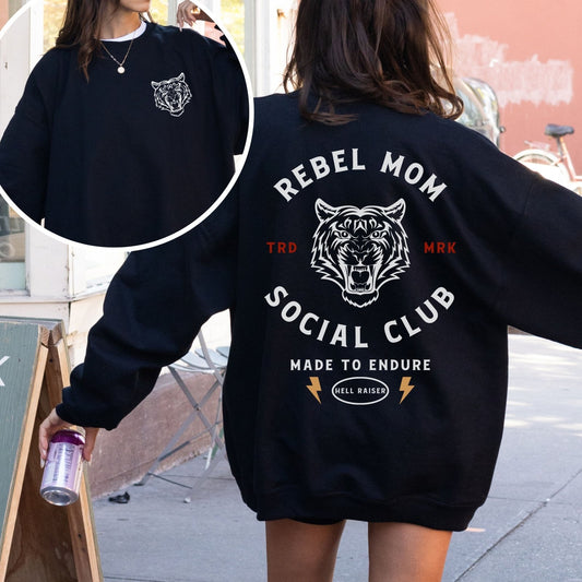 Rebel Mom Social Club Crewneck - Coco & Rho