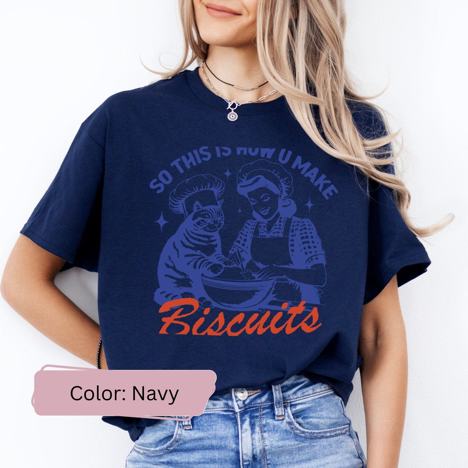 So That's How You Make Biscuits | Funny Cat Lover Shirt - Coco&Rho