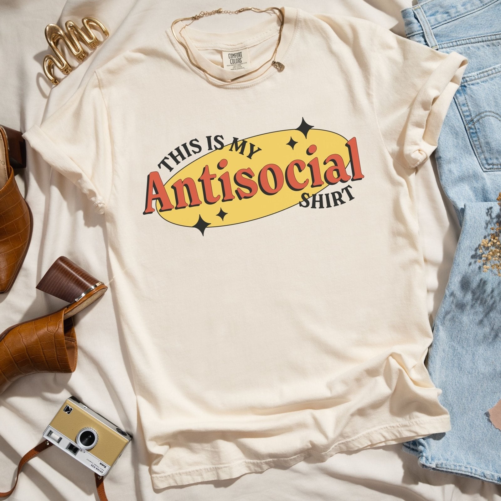 This Is My Antisocial Shirt | Comfort Tee - Coco & Rho