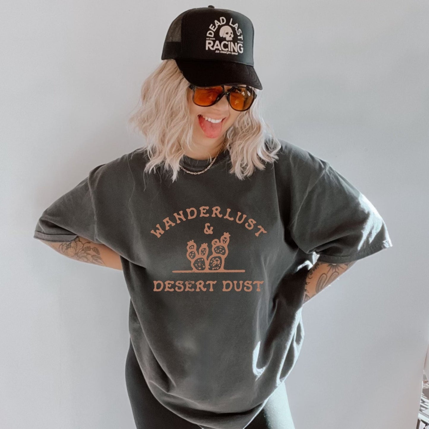 Wanderlust & Desert Dust Comfort Tee - Coco & Rho