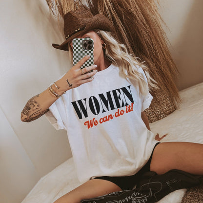 WOMEN- We can do it Tee - Coco & Rho